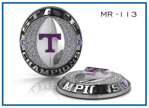 Ring Top Designs - Milestone Championship Rings
