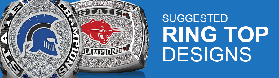 Championship Ring Top Designs