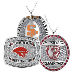 Pendants from Championship Ring Top