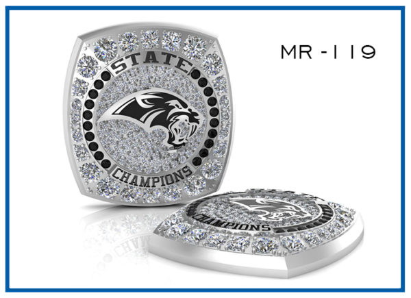 Ring Top Designs - Milestone Championship Rings