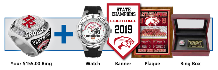 Championship Ring package options