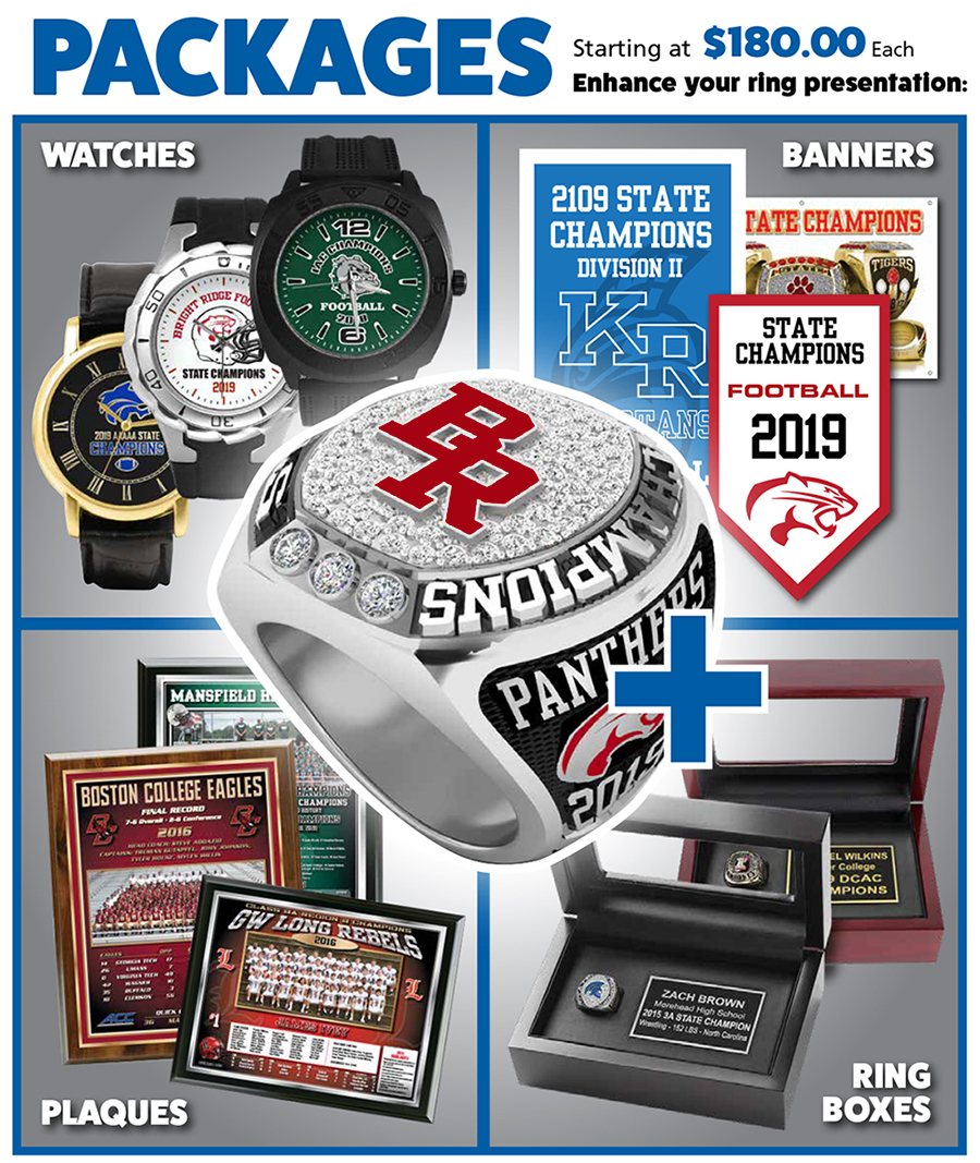 Championship Ring Packages